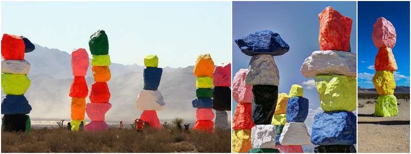 This image has an empty alt attribute; its file name is Seven-Magic-Mountains1.jpg